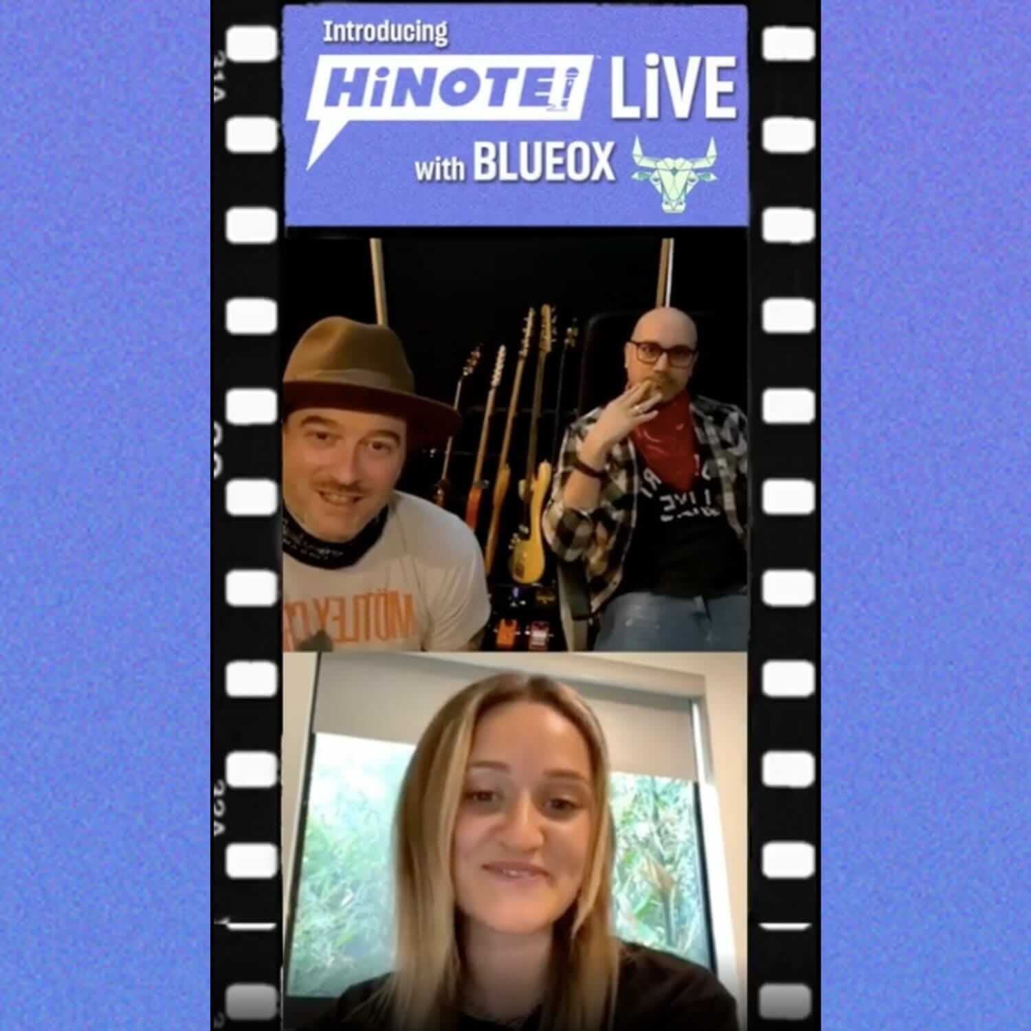 HiNOTE LiVE #6 with Blueox